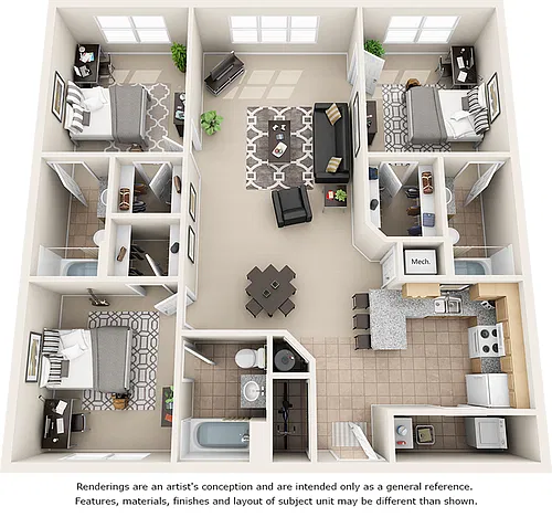 Floor plan Crescent