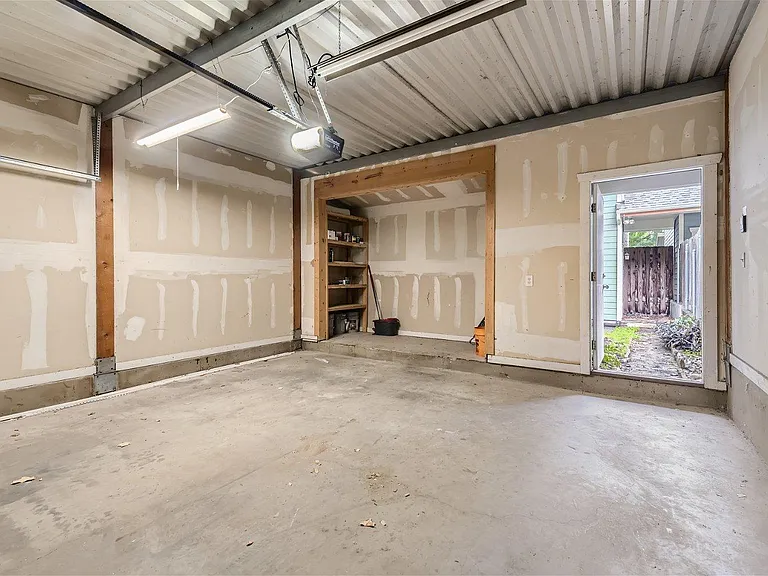 Two car garage