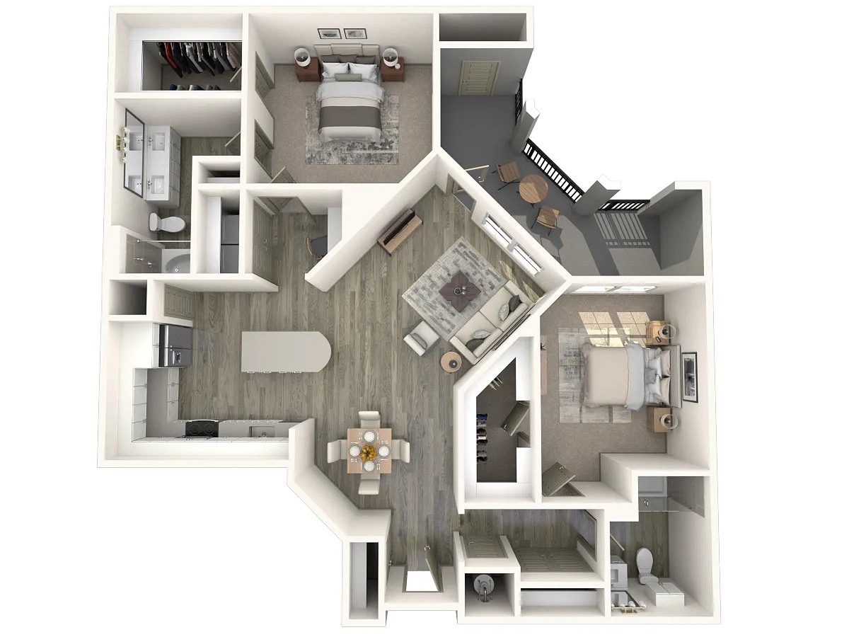 Floor plan B4