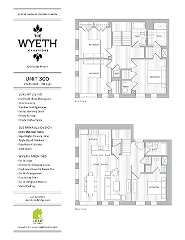 Floor plan Four Bedroom