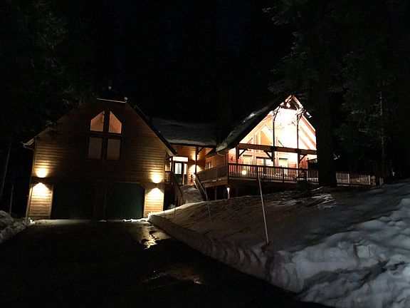 Night time in winter