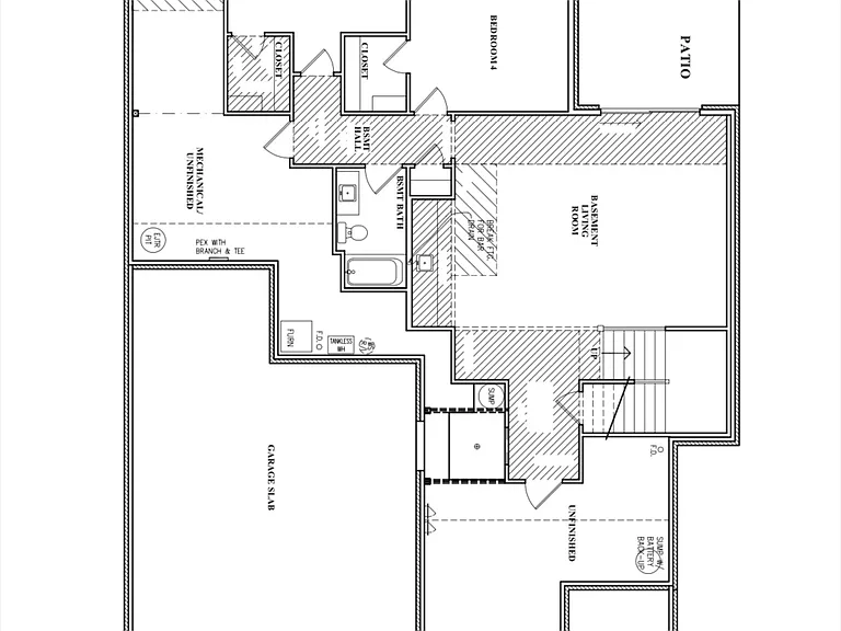 Floor plan. Basement.