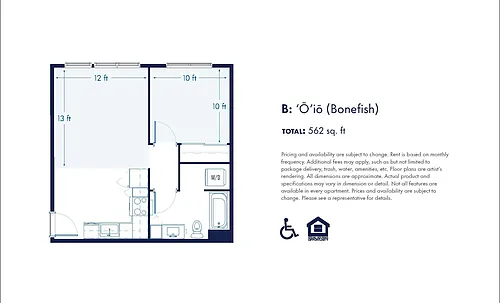 Floor plan O'io - Affordable 120