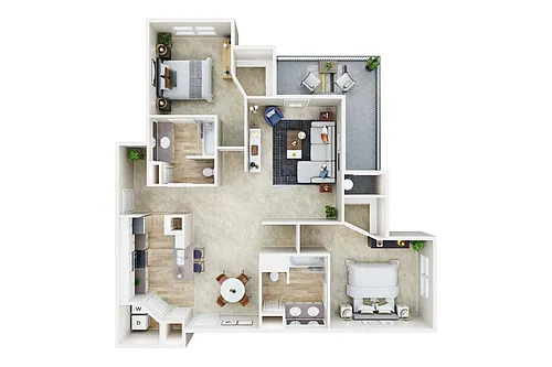 Floor plan B2