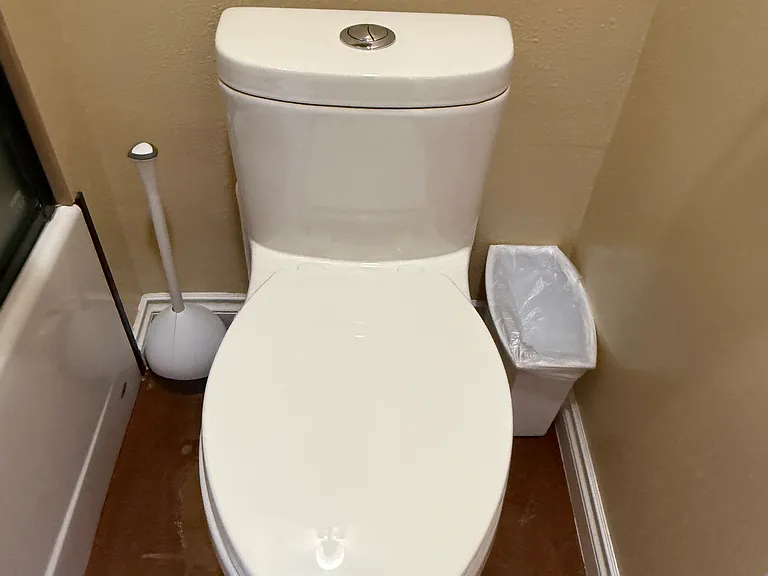Tall toilet.