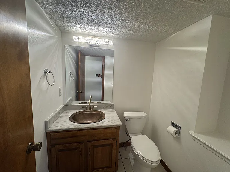 downstairs half bath