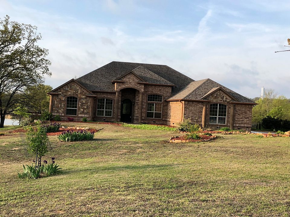 Custom home on acreage.