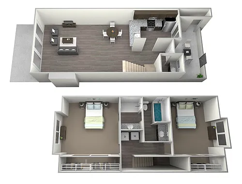 Floor plan The Percheron