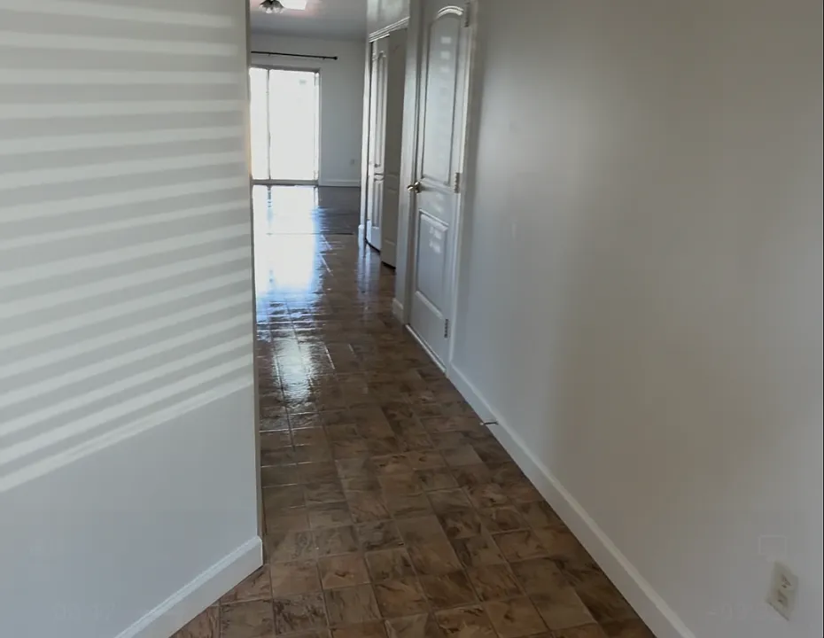 Hallway first bedroom to immediate left