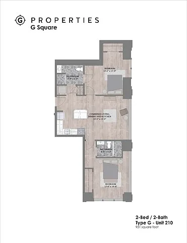 Floor plan The Metcalf