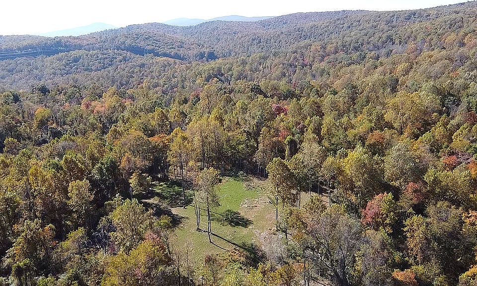 Cleared building lot