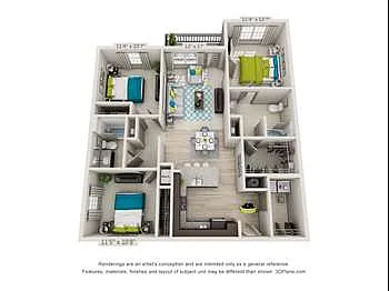Floor plan Sweet Gum