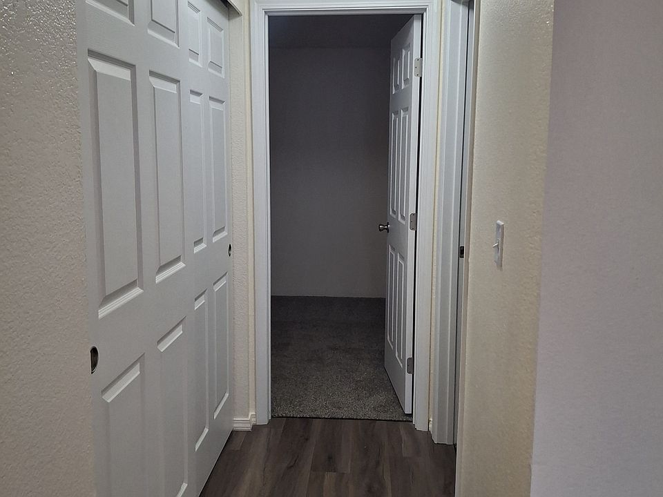 Some hallway closets have washer and dryer hookups