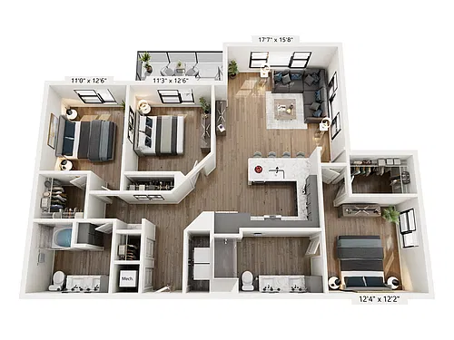 Floor plan The Infinite