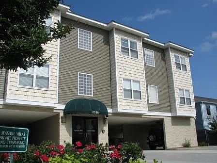 Building exterior in summer