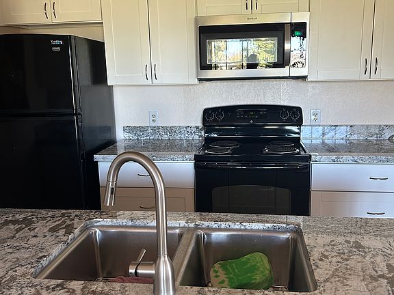 updated kitchen cabinets and counter tops