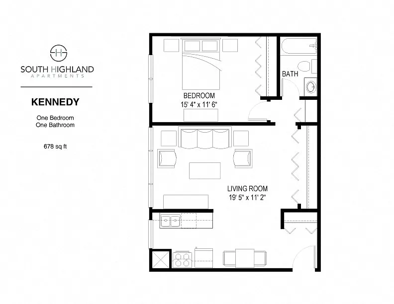 Floor plan Kennedy