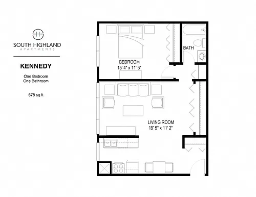 Floor plan Kennedy