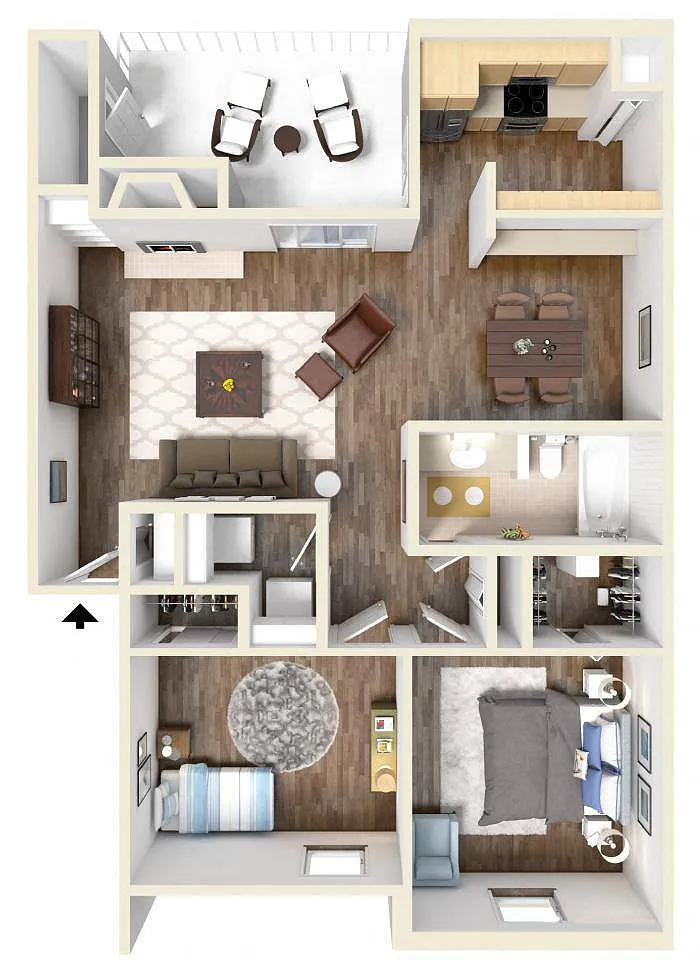 Floor plan Rose