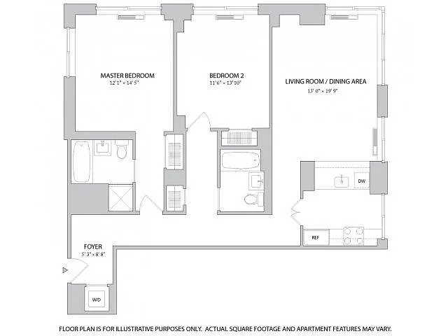 Floor plan 2X2 - B7