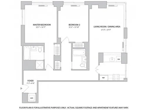 Floor plan 2X2 - B7