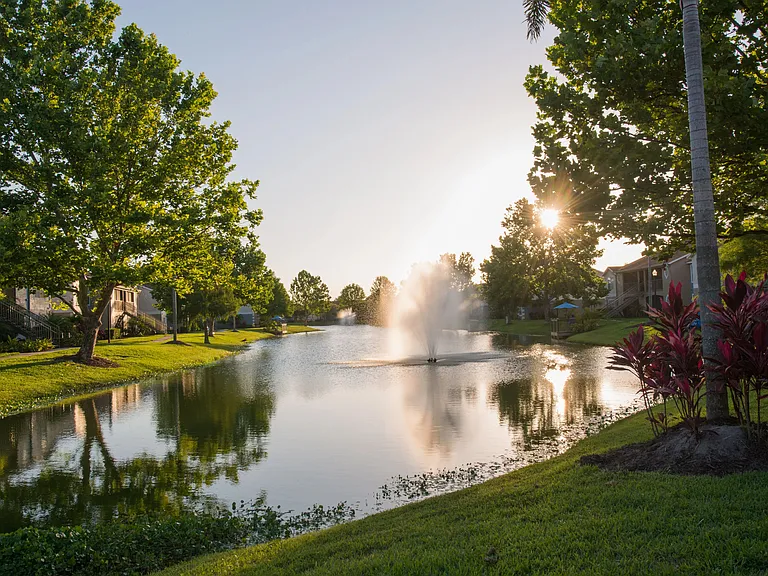 Unwind at day's end with breathtaking sunset views over the tranquil lake, a perfect way to conclude your day.