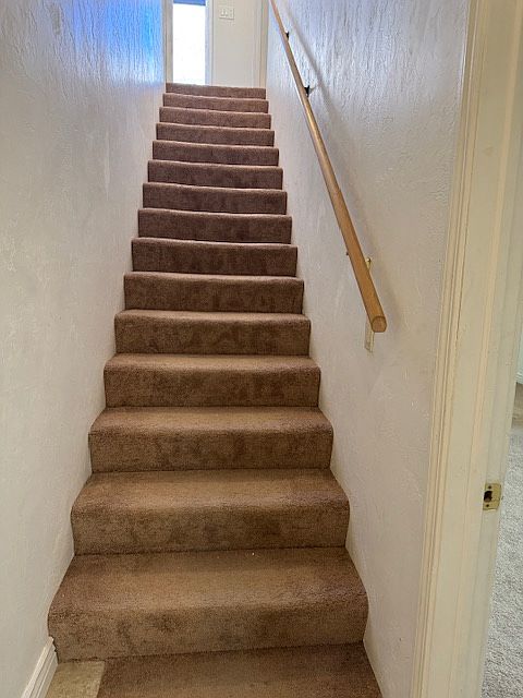 Stairwell to basement level