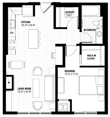 Floor plan Baltimore - 1N
