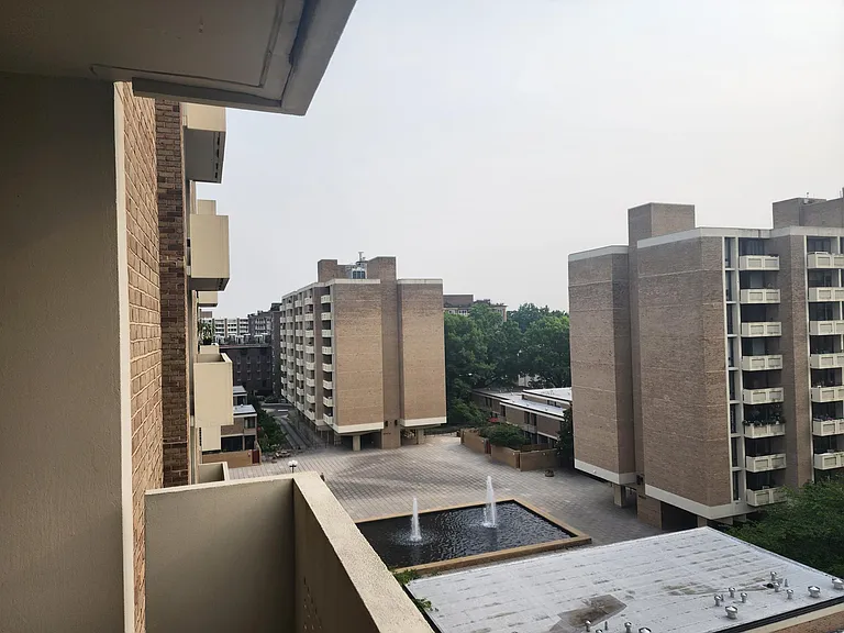 View of complex from balcony