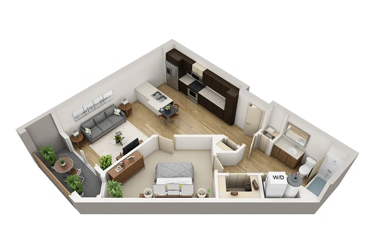 Floor plan A1C