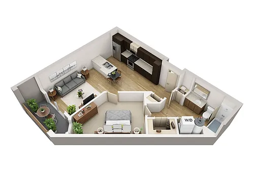 Floor plan A1C