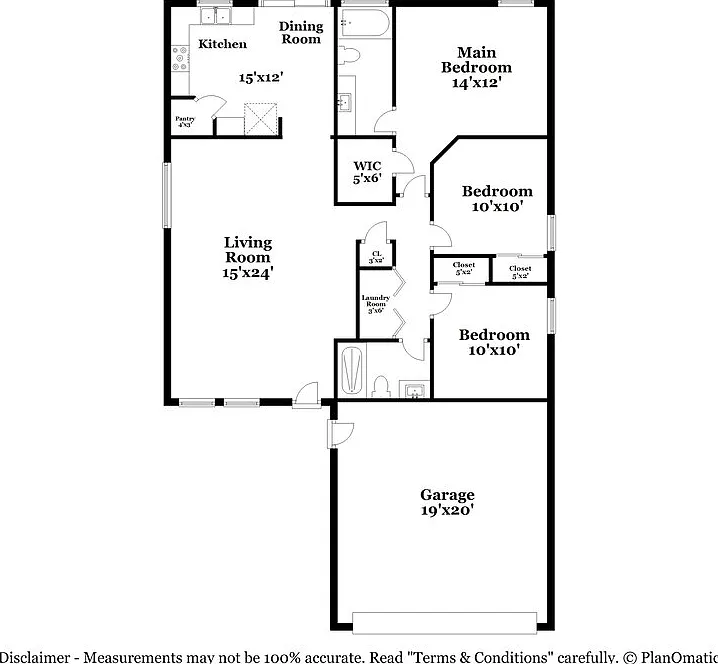 3 bed, 2.0 bath, 1278 sqft, $2,730 — Photo 2