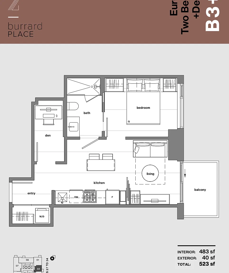 1 bed, 488 sqft, $3,200 — Photo 2