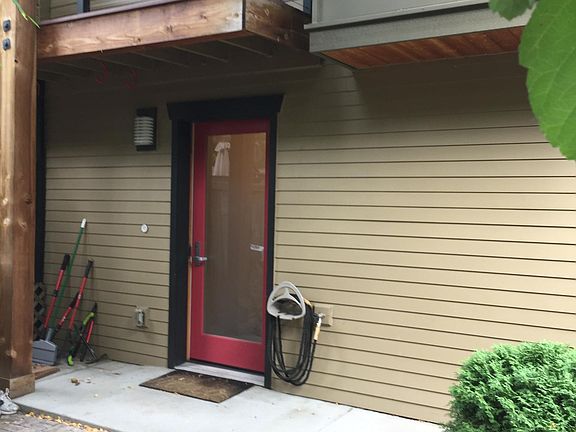 Front entry, patio, deck balcony