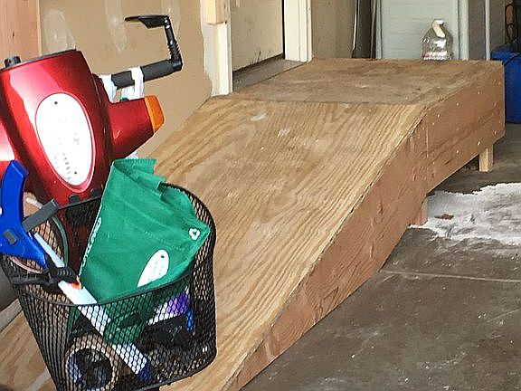 Disabled access in garage