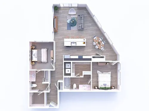 Floor plan B2 - II