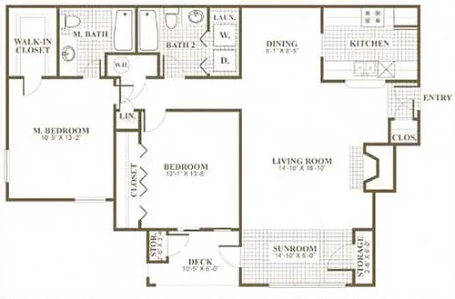 Floor plan 0868B4