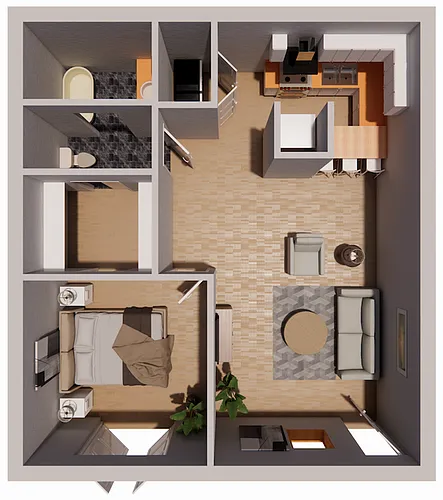 Floor plan H-3