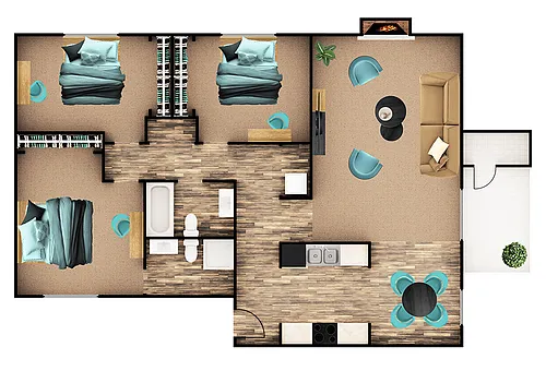 Floor plan C1