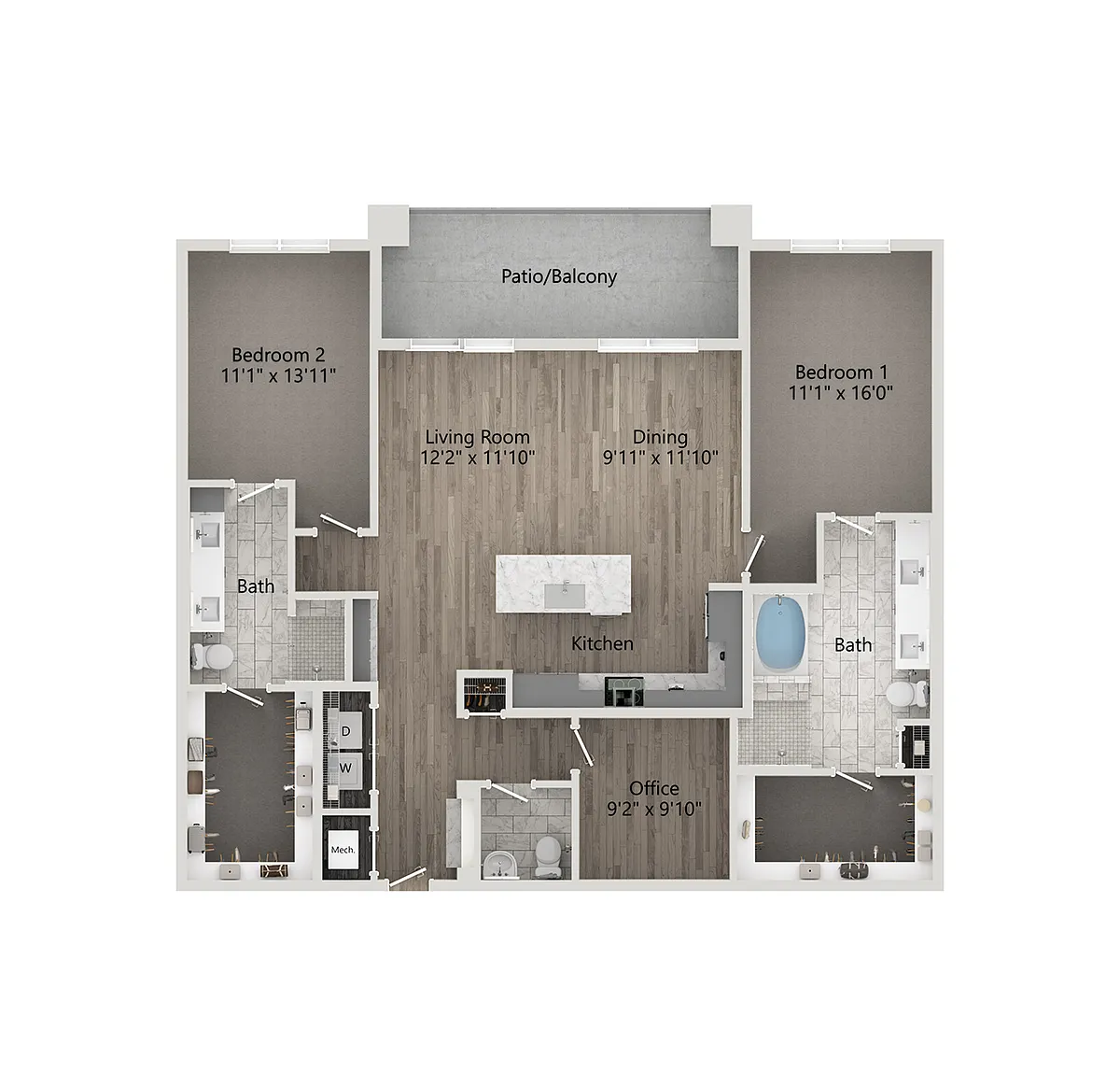 Floor plan 2.B12- Phase II