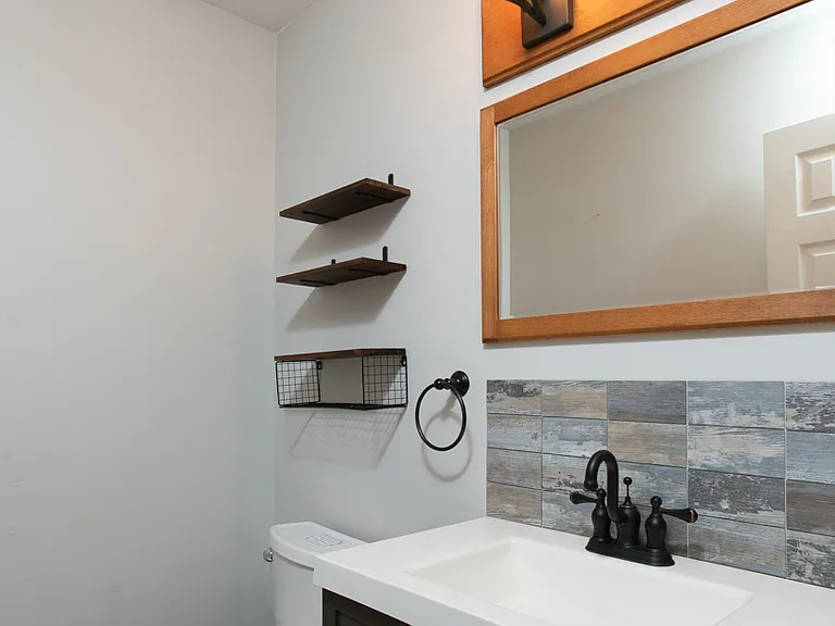 Half bath downstairs
