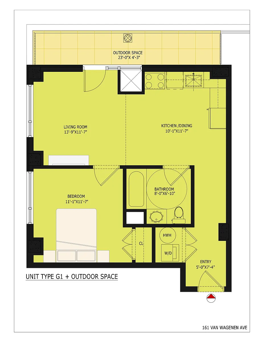 Floor plan Type G1