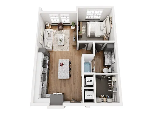 Floor plan A22