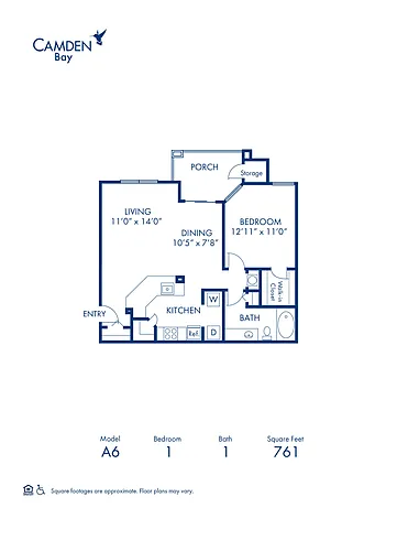 Floor plan A6
