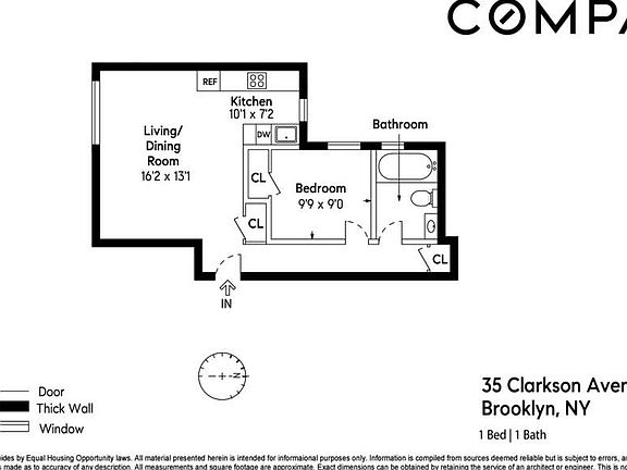 2nd image of 35 Clarkson Ave APT 2A