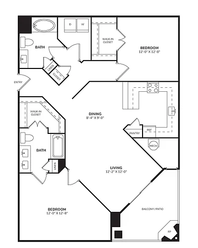 Floor plan B2