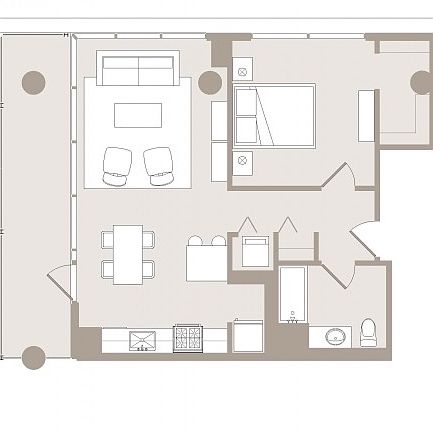 3rd image of 841 W Blackhawk St #2313