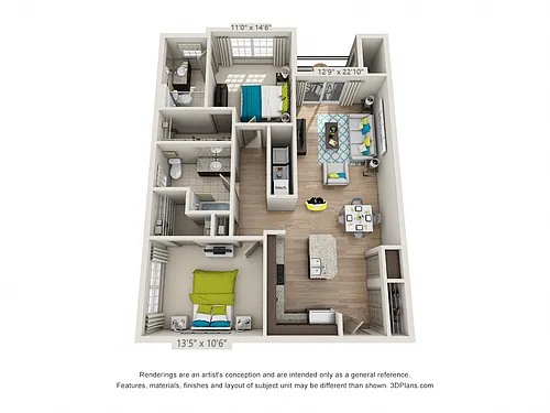 Floor plan Cedar Ridge