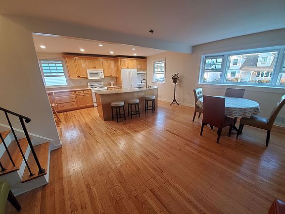 Kitchen with open floor plan