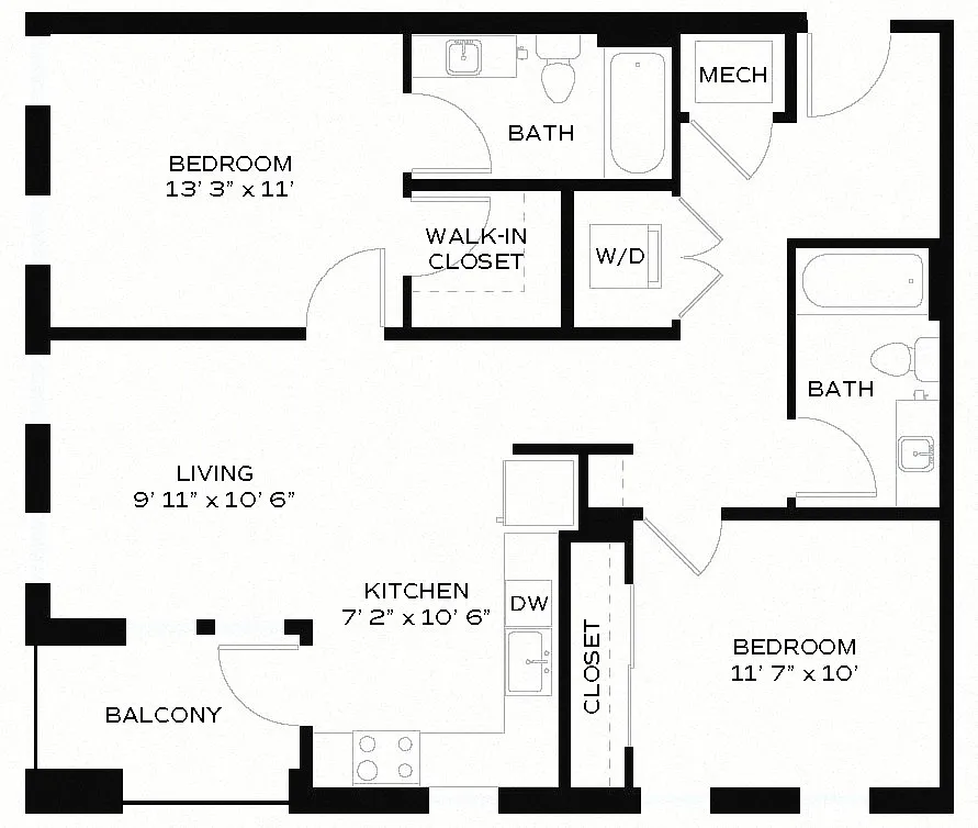 Floor plan B3